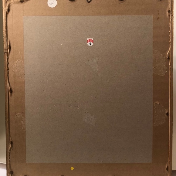 SOLD Gemini Signed Framed Lithograph - Picture 4 of 4